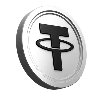 Elemento de la moneda Tether USDT en el apartado de confianza de la comunidad de trading